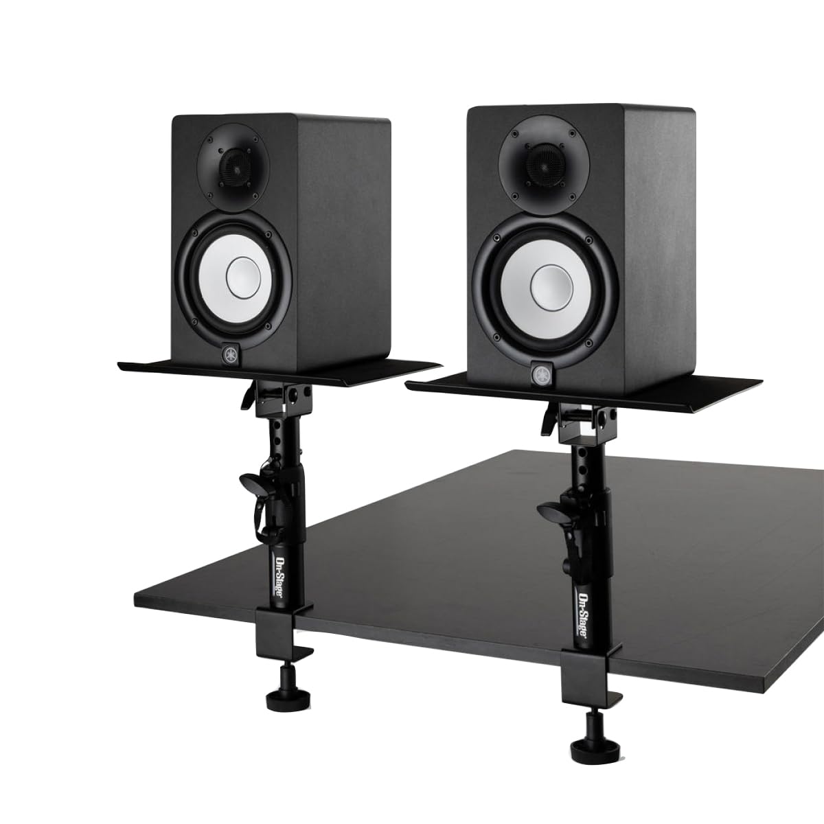 Amazon.com: On-Stage SMS4500-P V2 Desktop Studio Speaker Stands